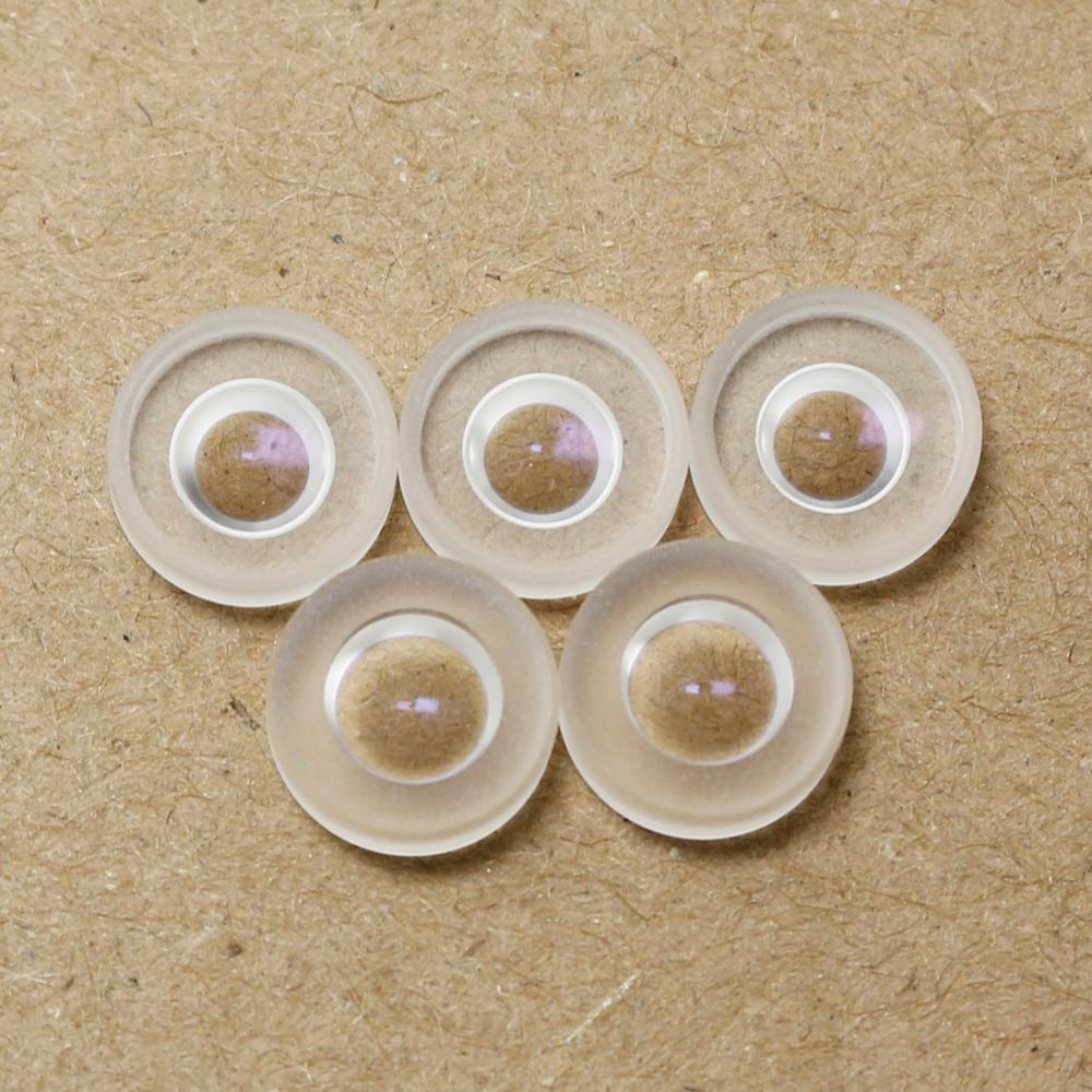 Laser Beam Expander - 5pcs Double Concave Glass Lens 8mm
