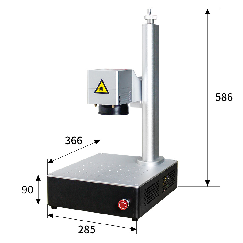 Industrial Laser Engraving Machine For Metal - Fiber Laser Marking Machine High Precision