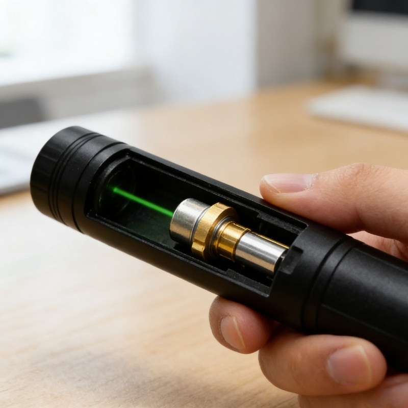 Laser Beam Expander - 800MW 520NM Green Laser Diode Module
