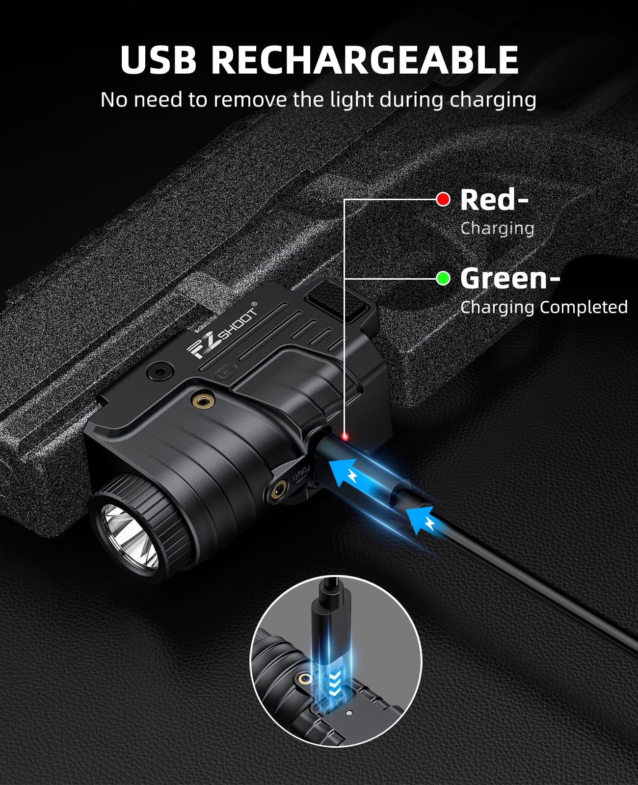 Airsoft 800 Lumens Pistol Ligh - Industrial Green Laser review and price