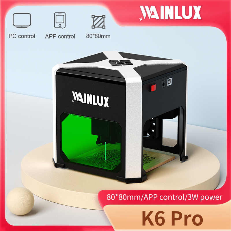 Wainlux Laser Engraver K6 Mark - Industrial Laser Removal review and price