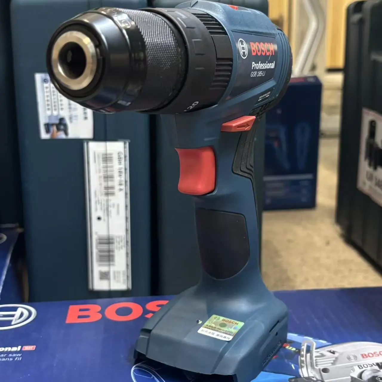 BOSCH GSB 185-LI Brushless Cor - Bosch Drill Gsb 18V review and price