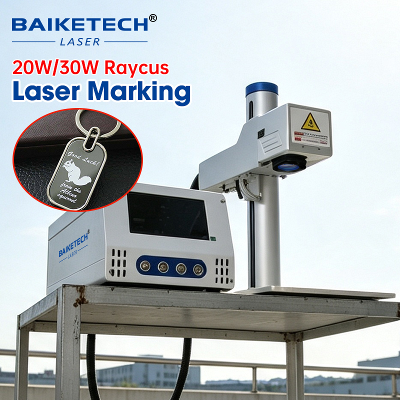 High-Speed 20W/30W Fiber Laser - Industrial Laser Engraving Machine For Metal review and price