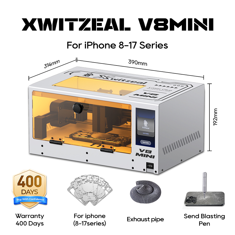 Xwitzeal® V8 MINI Laser Glue R - Industrial Laser Removal review and price